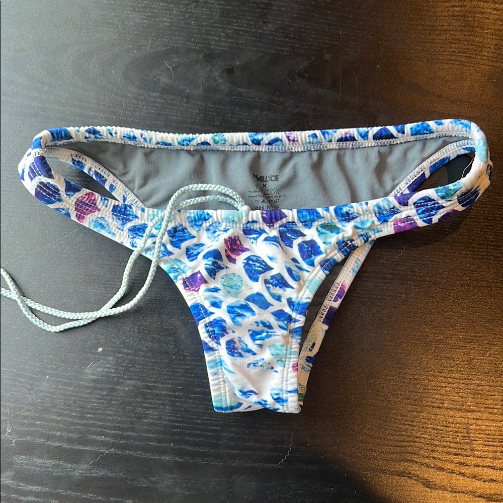 Malyce x Jolyn Blue and Purple Brazilian Bottom (retired print)
